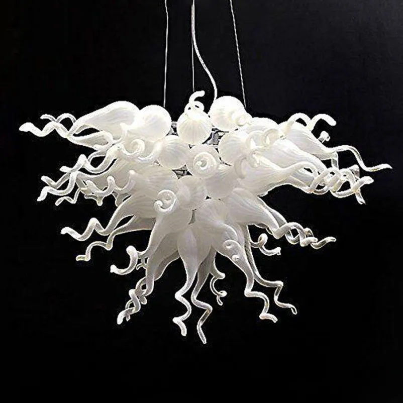 Hand Blown Glass Chandelier Pendant Lamp Cute for Room Decor Glass Light