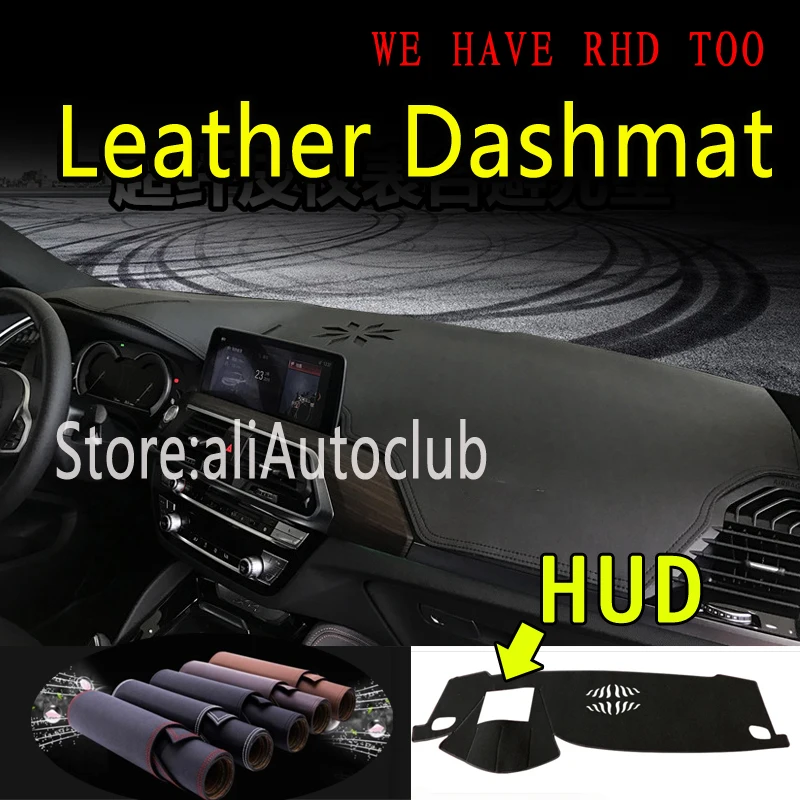 

for BMW X3 G01 / for BMW X4 G02 2018 2019 2020 2021 Leather Dashmat Car Styling Covers Dash Mat Dashboard Cover Carpet