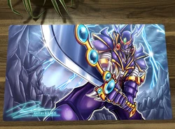 YuGiOh Buster Blader TCG Mat Trading Card Game Mat CCG Playmat Anti-slip Rubber Mouse Pad Desk Mat 60x35cm Free Bag