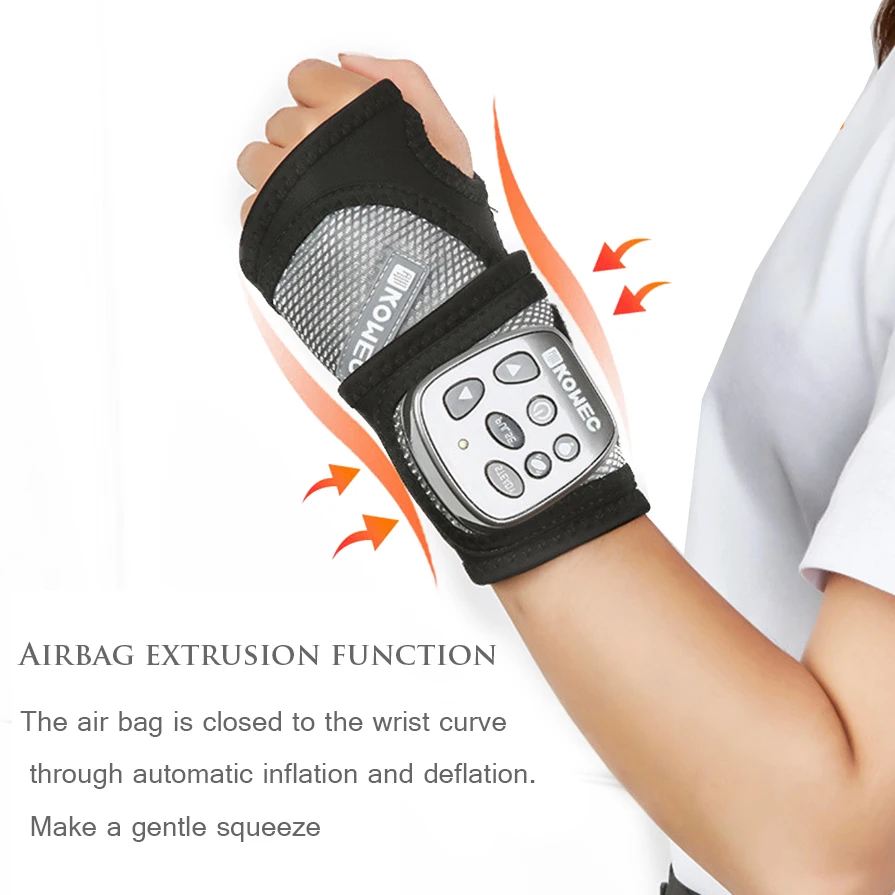 Vibration Physical Therapy Heating Wrist Massager Muscle Joint Acupoint Treatment And Relaxation Wireless Hand Massager health