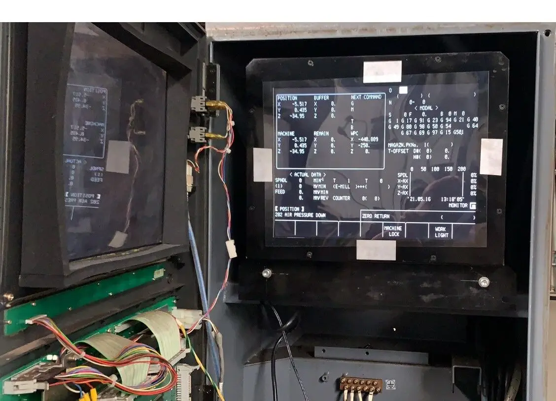 MDT1283B-1A Compatible 12.1 inch LCD Display for Mazak QT 10 CRT Monitor Replacement