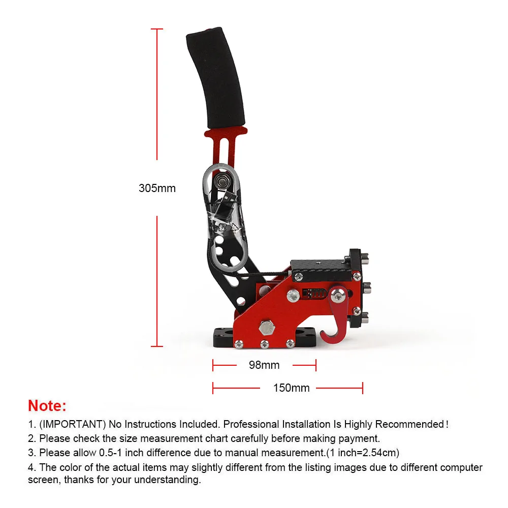 14Bit PC USB Handbrake SIM for Racing Games G27/G29 T500 FANATECOSW DIRT RALLY