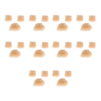 Durable 10 juegos de almohadillas de botones de flauta accesorio de repuesto para reparación de flauta