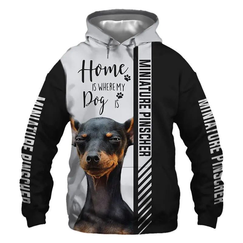 

Miniature Pinscher Dog 3D Printed Jacket Men/Women Harajuku Hoodie Unisex Casual Streetwear Sweatshirt Pullover Sudaderas D8012