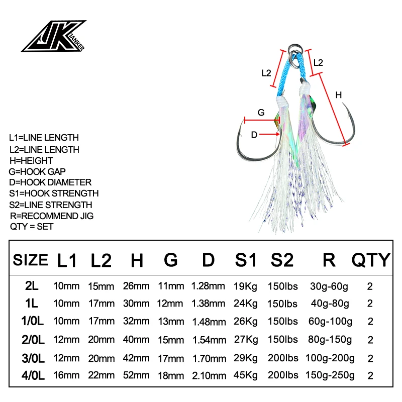 JK LAI-L Shore Jigging Light Assist \