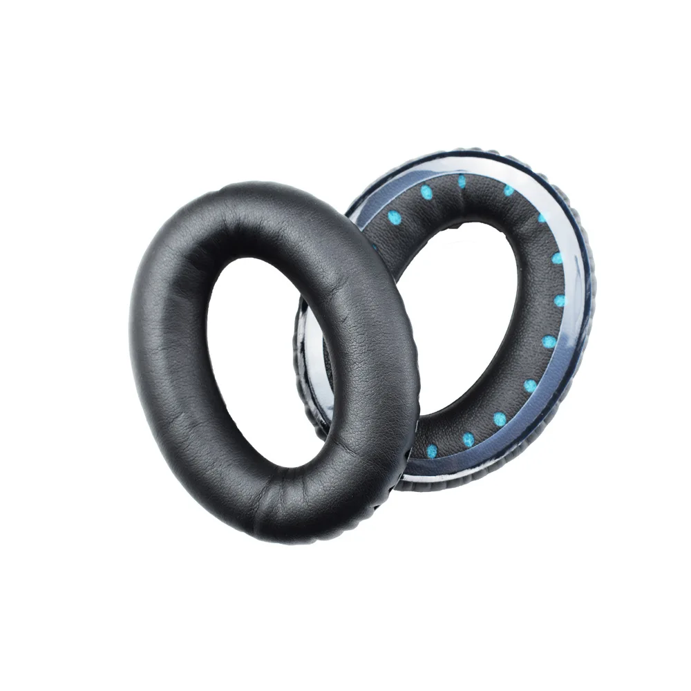 جديد 1 زوج استبدال لينة رغوة الإسفنج سماعة الأذن وسادة وسادة الأسود ل بوس Triport ل TP1 و حول الأذن AE 5.0