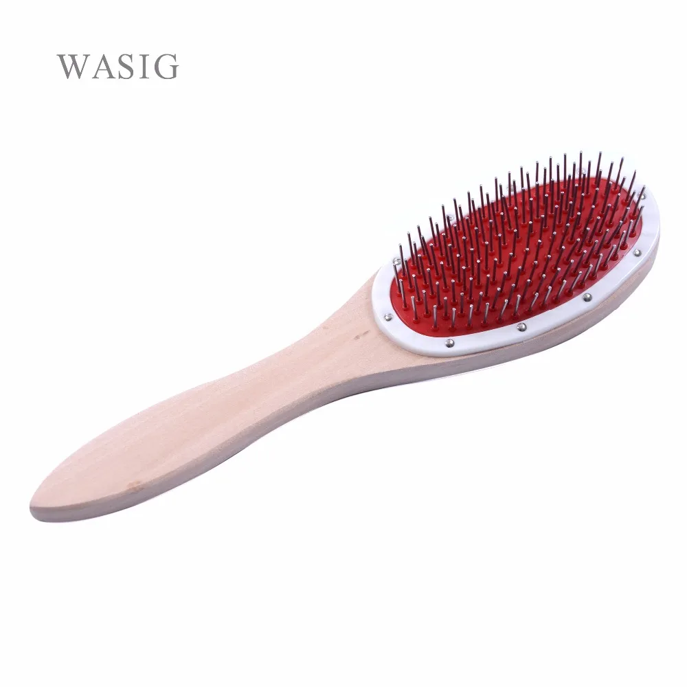 

21*5.5cm 1Pc Handy Portable Professional Stainless Steel Needles Hackle Brush Combs for Raw Hair Making Hair Extension Tool