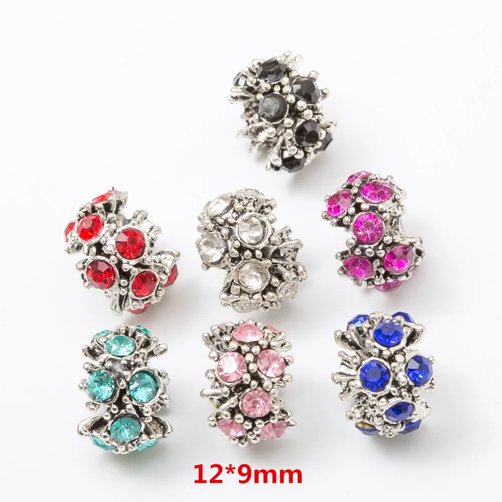 10Pcs/Lot  Silver Plated Charms Beads European DIY Beads Fit Pandora Charms Bracelets & Bangle Fashion Jewelry js1013