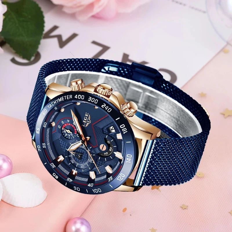 LIGE Luxury Fashion orologi da donna impermeabile Casual orologio da donna al quarzo per le donne vestono orologi da polso da donna Relogios Feminino