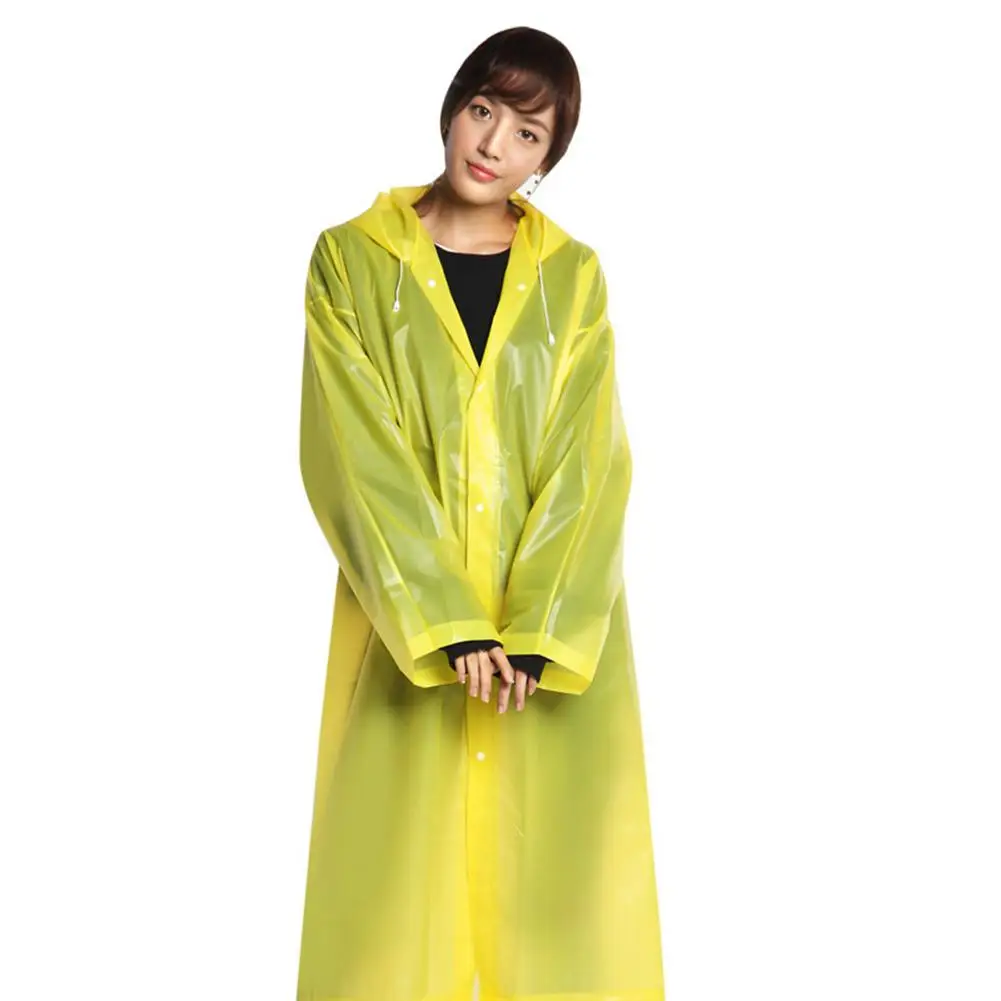 EVA Isolation Protective Clothing Outdoor Sports Raincoat High Quality Anti-fog Jacket Waterproof Isolation Clothing Rain Cape