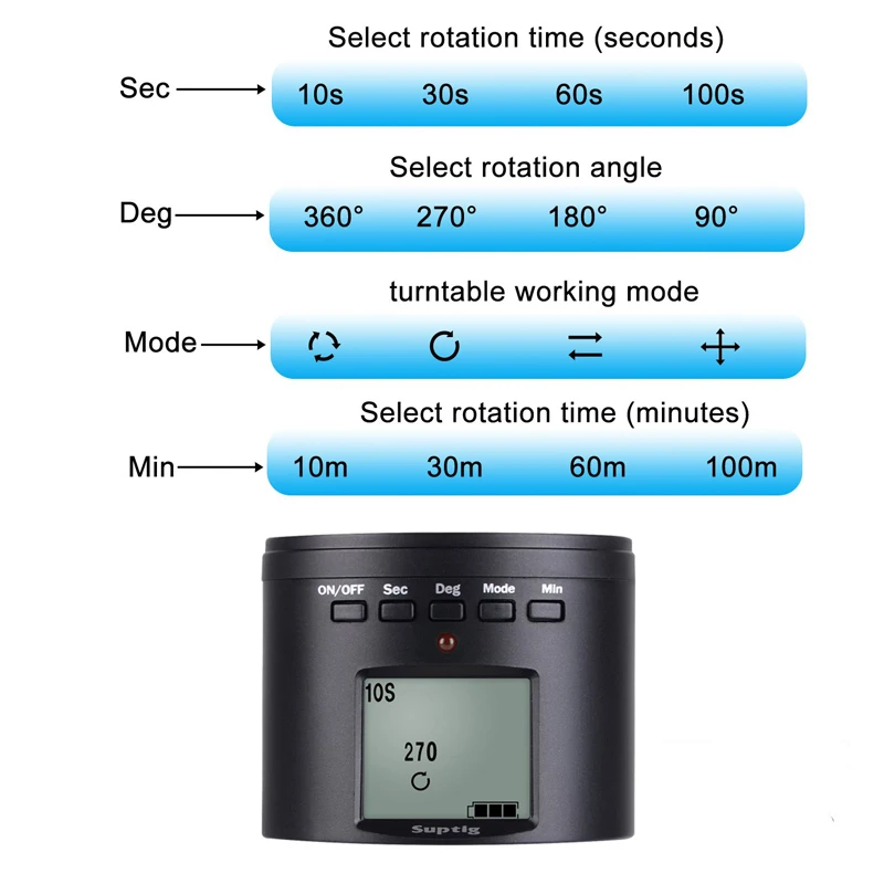 Smart Multifunction Time Roating Mount Adapter For Gopro Max Hero11 10 9 8 7 Iphone DJI OSMO Insta360 ONE X2/R Camera Accessory