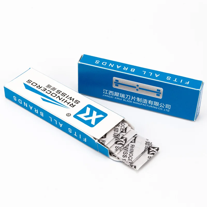 50/600pcs Big 77 Blade Classic Safety Razor Blade Straight Razor Double Edge Razor Blade Stainless Steel Blade 62*16.2mm G0323