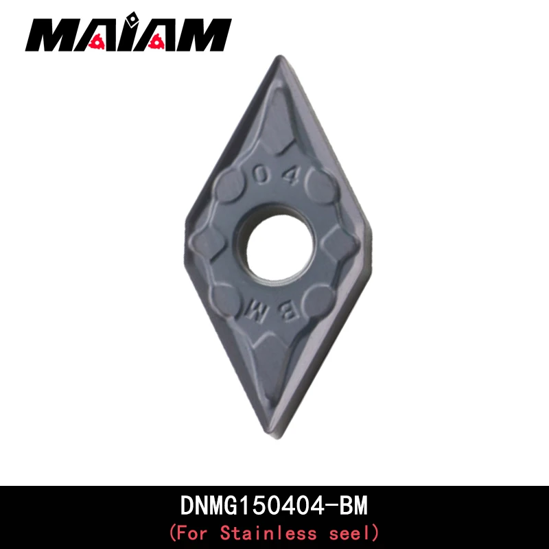 dnmg rhombus turning tool dnmg1504 dnmg150404 dnmg150408 dnmg150412 bm carbide turning tool insert for stainless steel