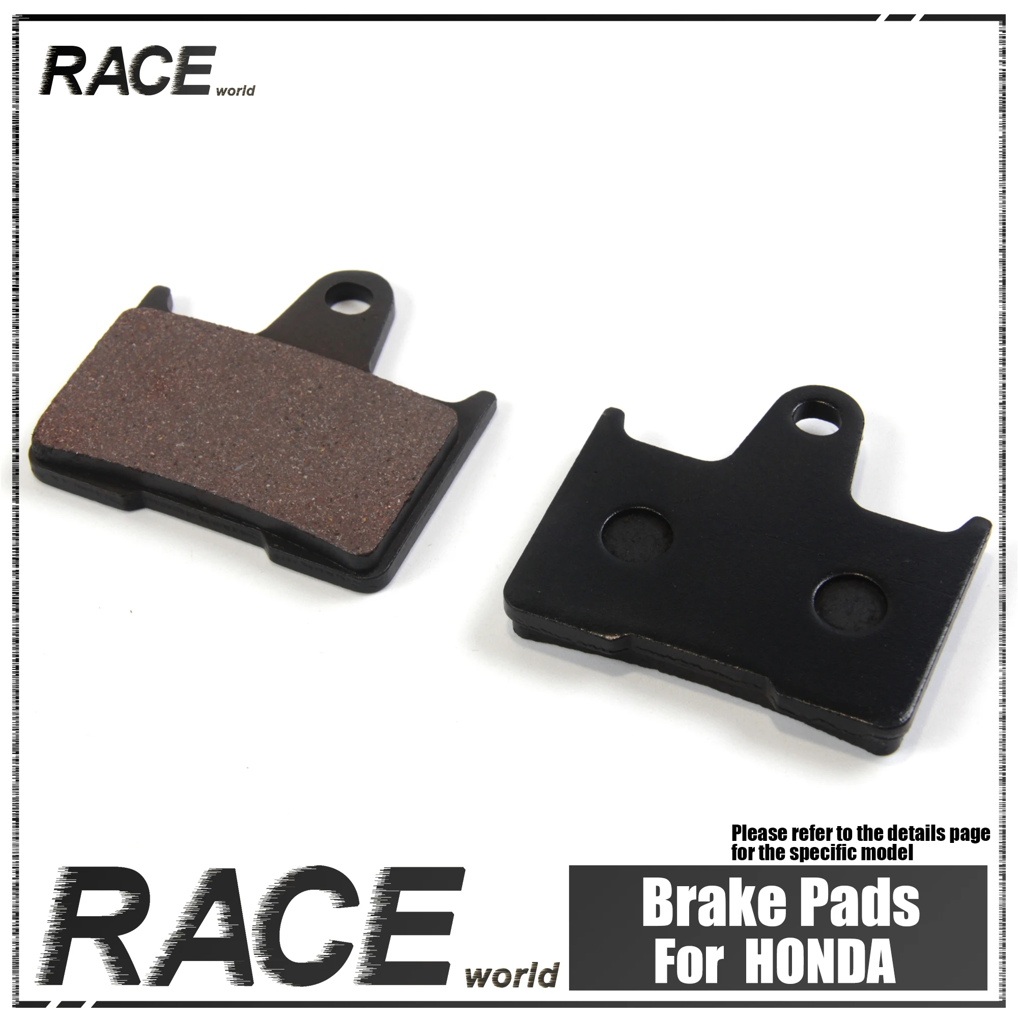 Motorcycles Front / Rear Brake Pads For HONDA CB400 SFX 1999 - 2003 'X4' CB 1300 DCV 1997 For MZ/MUZ 1000 SF 2005 - 2007