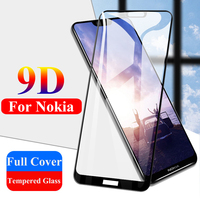 9D HD Hard Tempered Glass for Nokia 4.2 3.2 5 4 3 2 1 Plus Protective Glass for Nokia X5 5.1 Plus 3.1 2.1 Screen Protector Film