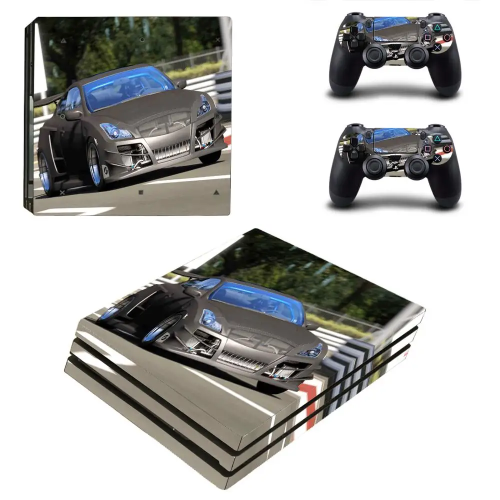 Gran Turismo GT Sport PS4 Pro Skin Stickers Decal for Console and Controllers PS4 Pro Skin Sticker