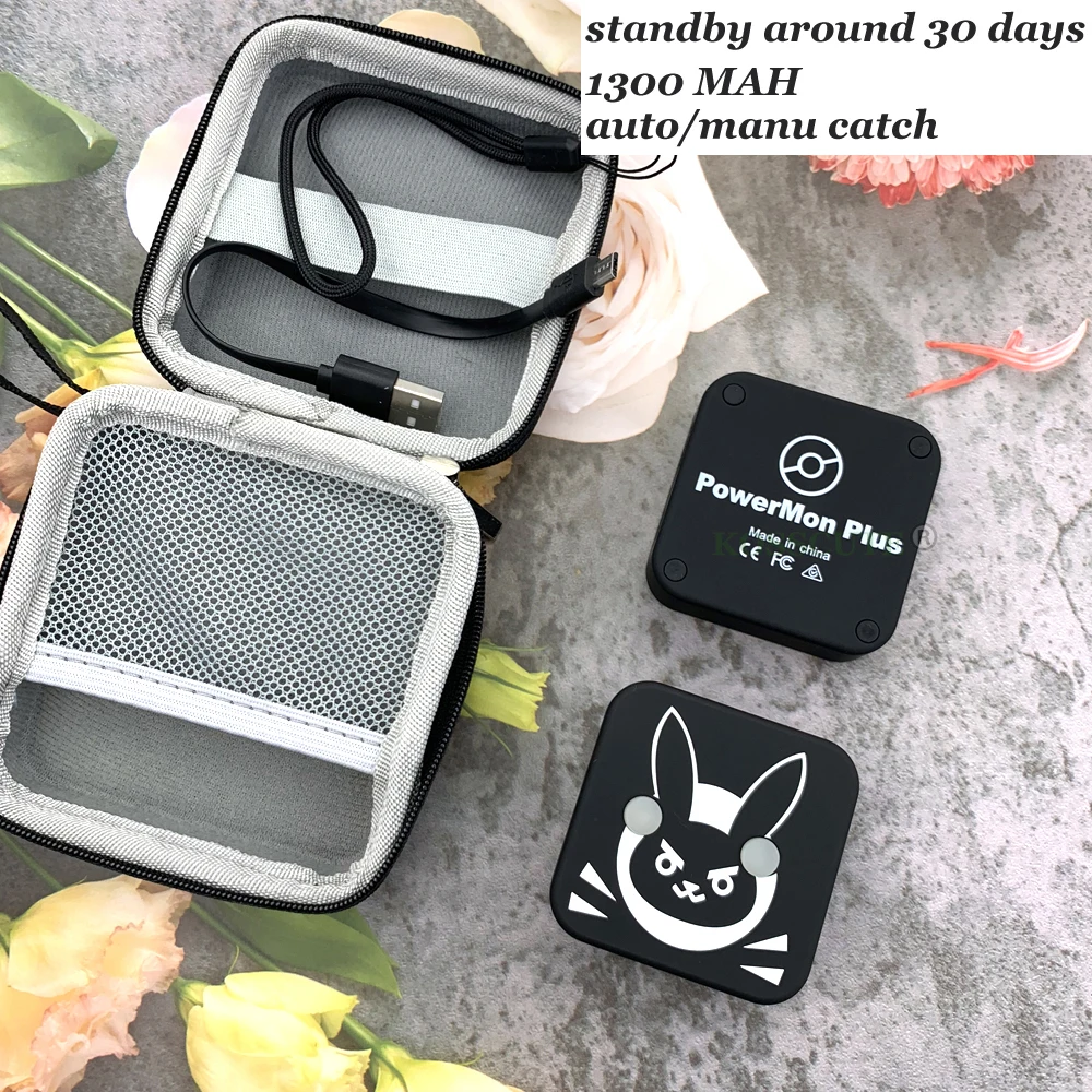 Dropshipping Auto catch Powermon Go Plus Bluetooth figura interattiva giocattoli più dispositivo braccialetto per Pokemon GO Plus Smart wristband b