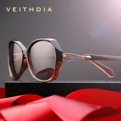 VEITHDIA Women's Sun Glasses Polarized UV400 Gradient Lens Luxury Ladies Designer Sunglasses Eyewear Accessories For Female 3170