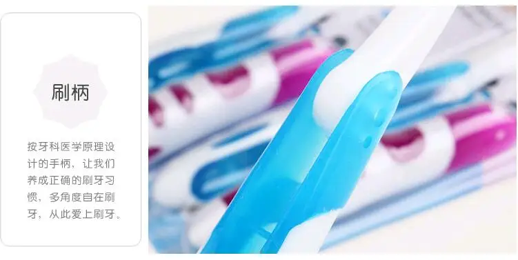 4pcs travel toothbru Foldable Toothbrush Travel business trip teeth Brush Oral Care Tooth Brush Oral Hygiene portable for lovers