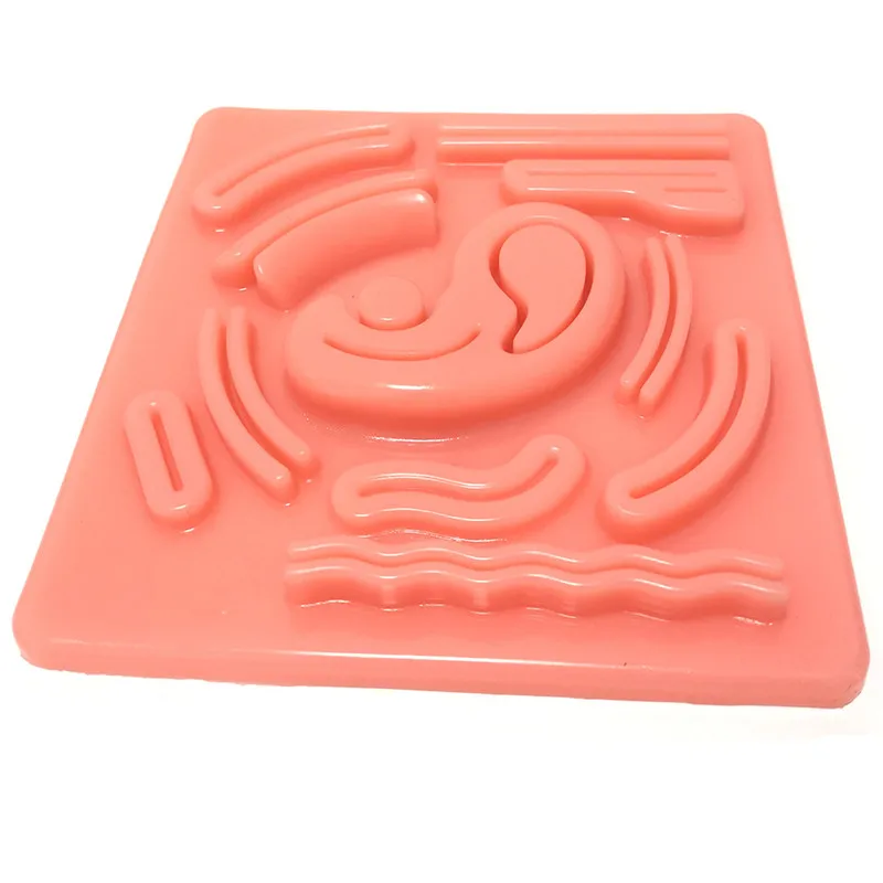 Multiwound suture module silicone 3D skin suture wound module suture practice laparoscopic simulator