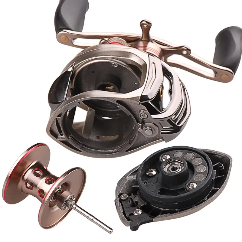 NOEBY Baitcasting Fishing Reel 11BB 6.3:1 Right/Left Hand Round Baitcast Reels Moulinet Peche Para Pesca Carretilhas De Pescaria