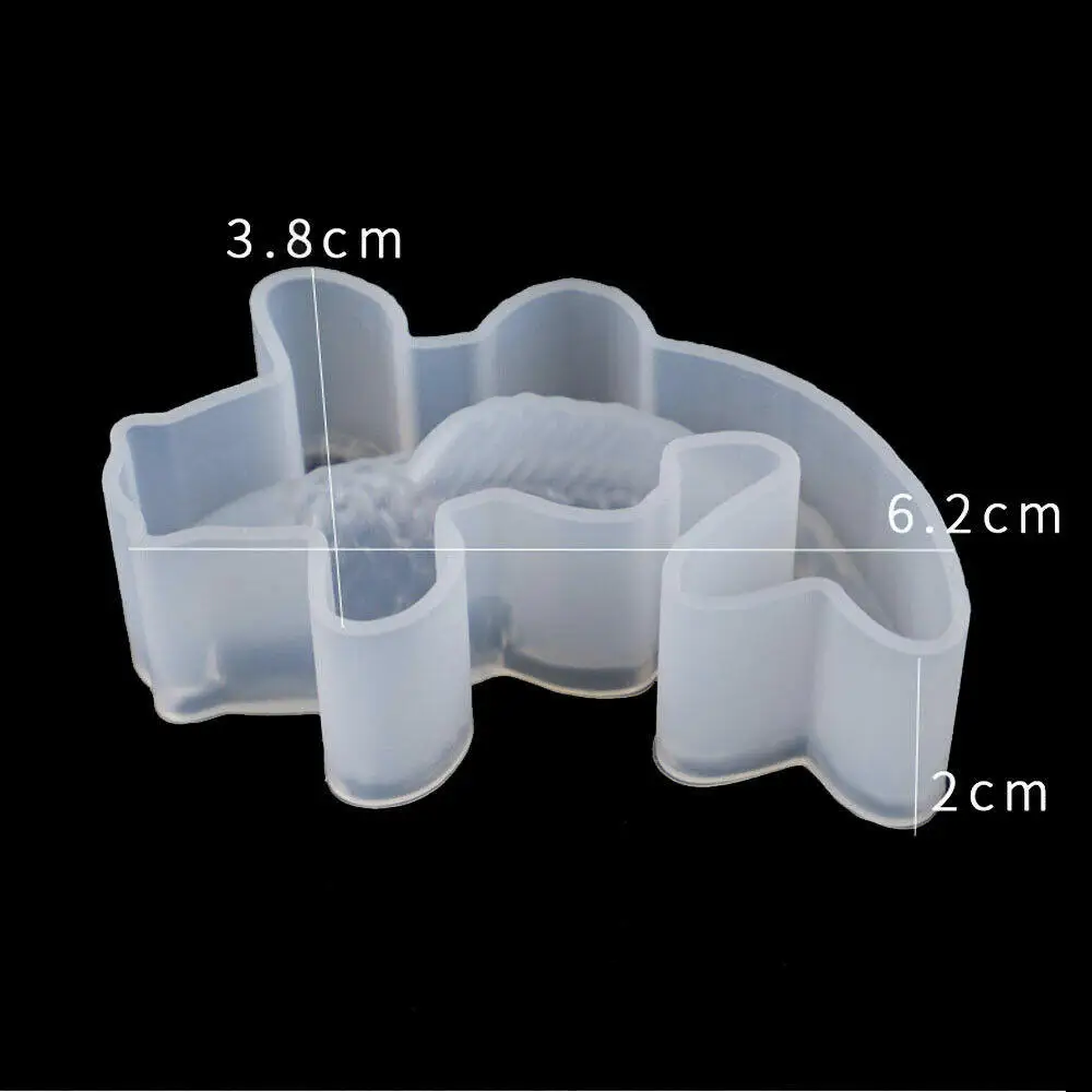 DIY Koi Fish Mold Silicone Chocolate Mold Fondant Cake Decorating Jewelry Resin Making Epoxy Casting Mould Craft Tool