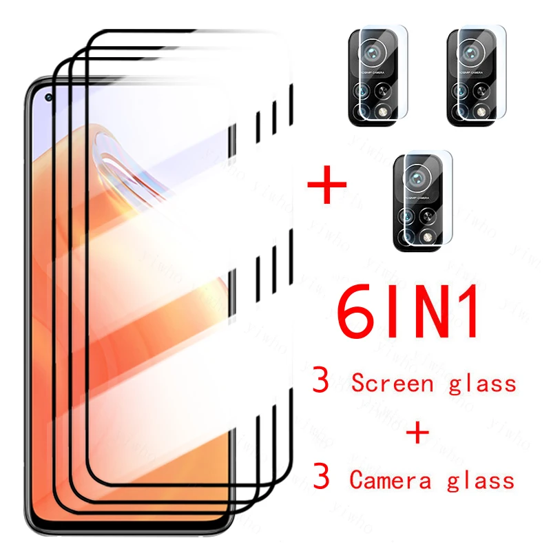 

mi 10t 5g protective glass for xiaomi 10 t pro 10tpro 10t5g camera tempered glass on mi 11i 11x 11 i 10 lite screen safety glass