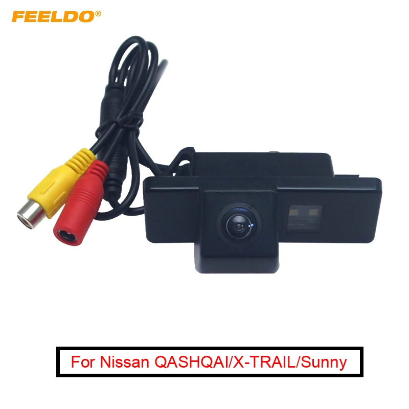 

FEELDO 1Set Special Rear View Car Camera For Nissan QASHQAI/X-TRAIL/Geniss/Sunny/Pathfinder/Citroen C4/C5 #AM4721