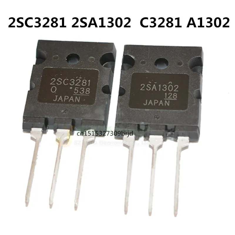 Original 2PCS/  2SC3281 2SA1302  C3281 A1302 TO-3PL