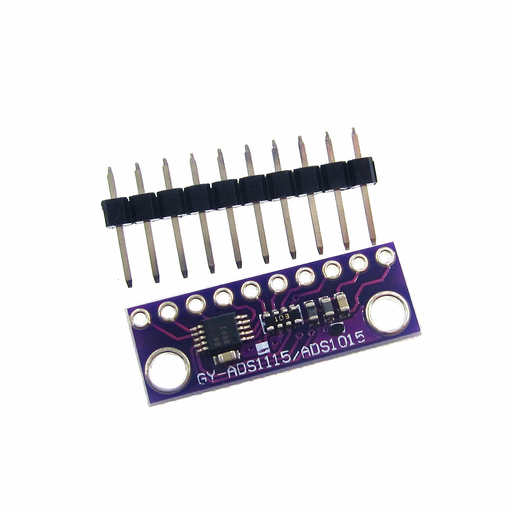 

I2C ADS1115 ADS1015 16 Bit ADC 4 channel Module with Programmable Gain Amplifier 2.0V to 5.5V