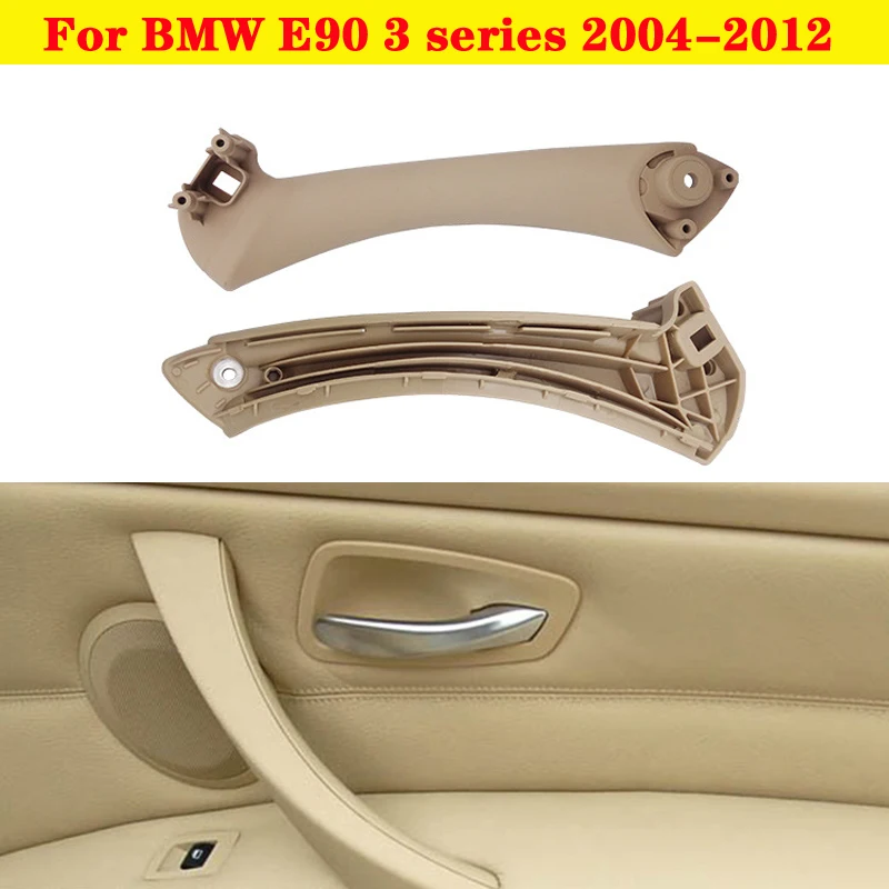 

For BMW E90 320 3 series Old Style 04-12 Years ABS Plastic Car Inner Door Panel Handle Pull Trim Cover bracket