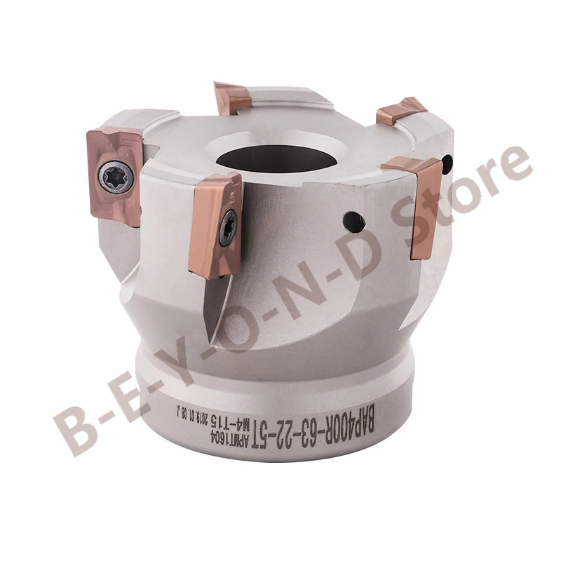 ما وراء قاطعة المطحنة للوجه BAP300R BAP400R 4T 5T 6T 8T 10T 90 درجة قطع مطحنة الزاوية اليمنى باستخدام الحاسب الآلي 42CRMO تستخدم APMT1135 APMT1604