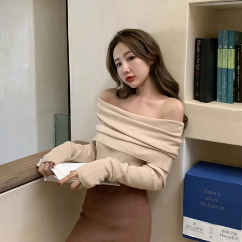 Cheap wholesale 2021 spring autumn new fashion casual warm nice women Sweater woman female OL harajuku sweater At126