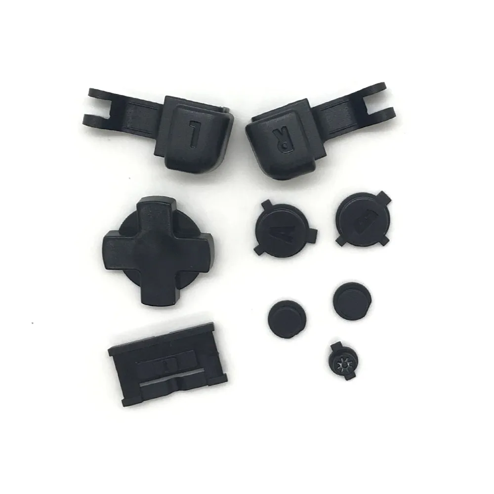 ใหม่เกมคอนโซลชุดสำหรับ GBA SP R L B ปุ่ม D-Pad ชุดสำหรับ Gameboy Advance SP GBASP ปุ่มเปิดปิดปุ่ม