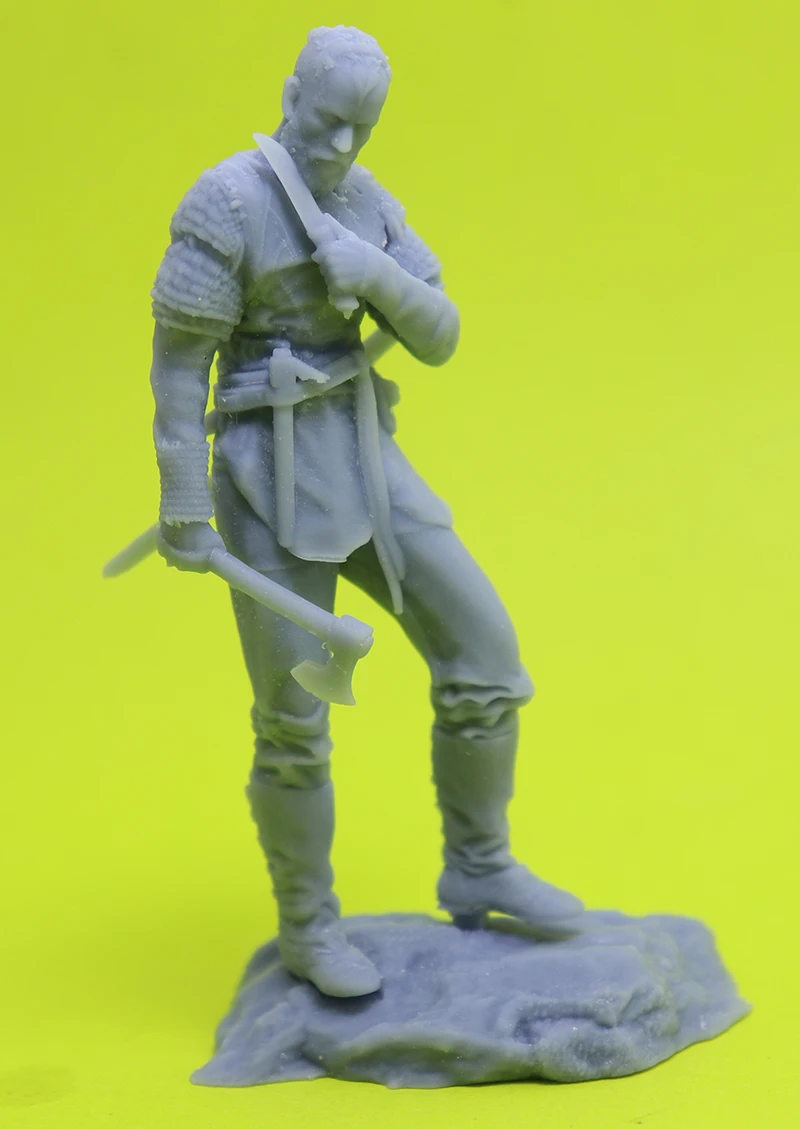 1/24 75mm 1/18 100mm Resin Model Viking Warrior Figure Unpainted RW-051