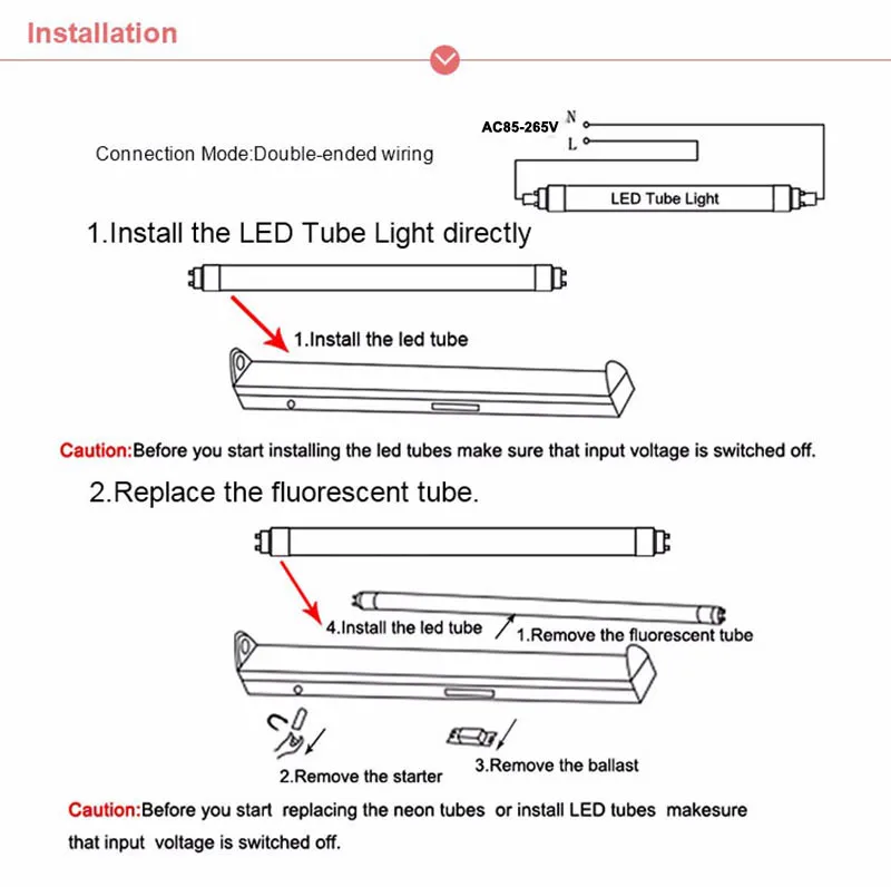 Imagem -06 - Lâmpada Tubular de Led t8 v Lâmpada Fluorescente de 40w 40w Pés 1500 mm 150cm