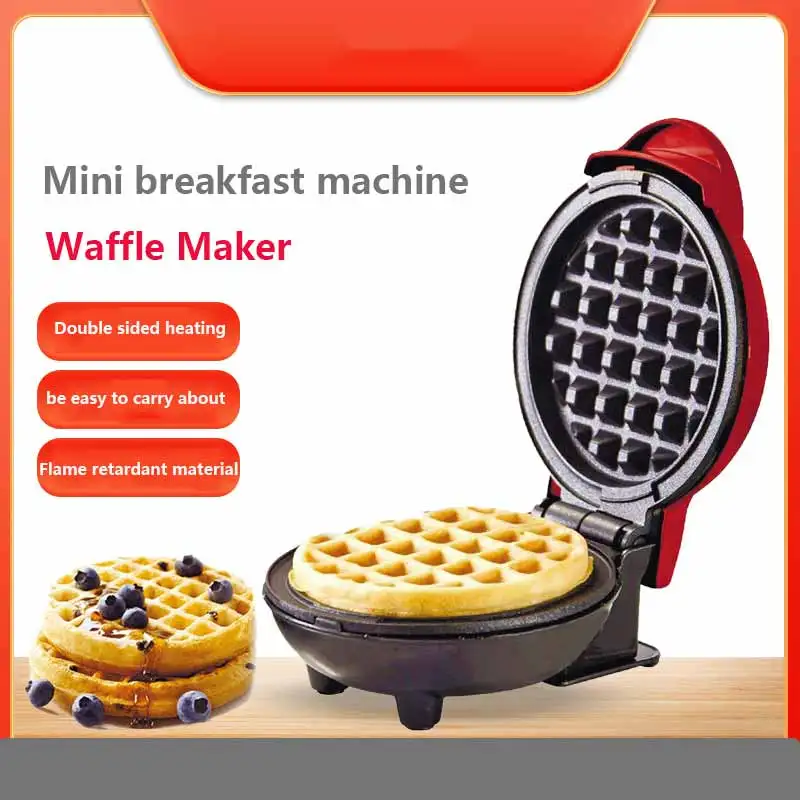 

220V Multifunctional Household Waffle Maker Food Grade Waffle Mini Breakfast Maker