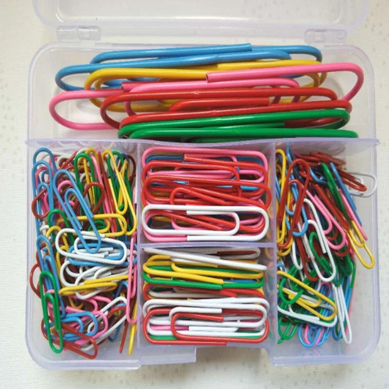 

250pcs/box=1set 28mm 50mm 100mm Colorful Metal Binder Clip Paper Clip Office Stationery Binding Supplies Shool Marking Clips