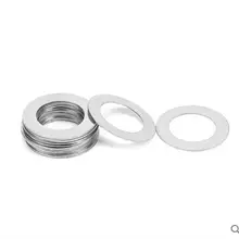Stainless Steel Flat Washers 50pcs #6
