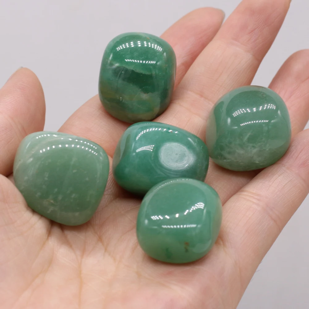 

Natural Green Aventurine Aquarium Home Decoration Healing Reiki Crystal Craft Miniature Mineral Chakra Treatment Stones Ornament