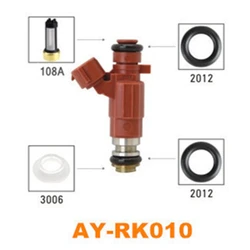 OEM 0280155769 166005L300 35310-38010 40pieces/set auto parts fuel injector repair kits , for FBJC100 For Nissan Engine AY-RK010