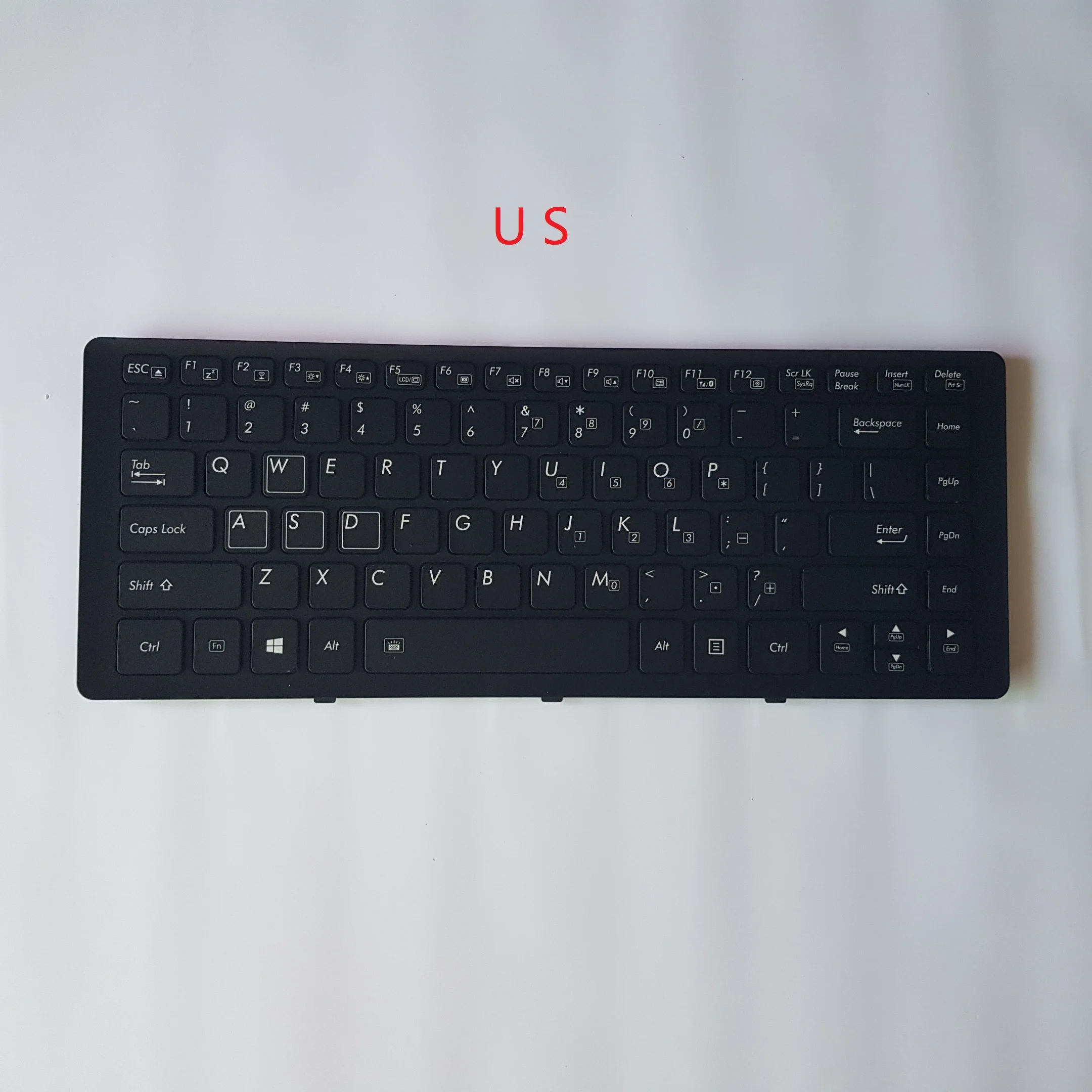 Teclado US KR para Gigabyte P34G V2 P34F V5 P34W V3 P34K V3 U2442D U2442F U2442S U2442T U2442V U24F U24T P34