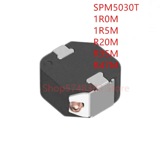 

50PCS/LOT SPM5030 SPM5030T SPM5030T- 1R0M 1R5M R20M R35M R47M Power inductor