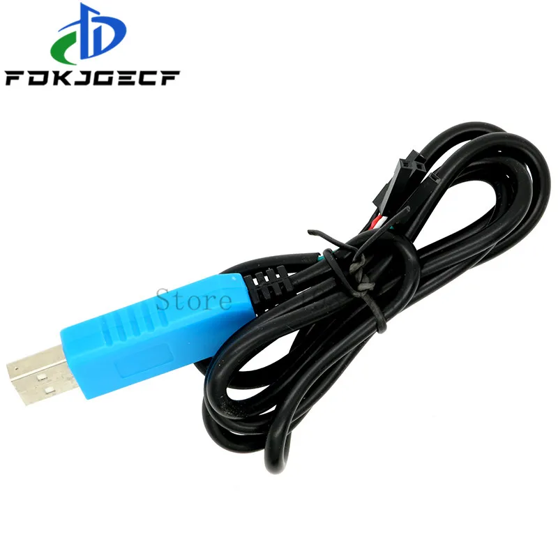 1PCS PL2303 TA USB TTL RS232 Convert Serial Cable PL2303TA Compatible with Win7 Win8 Win10 vista Replace PL2303HX