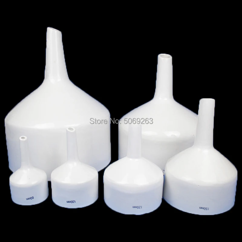 1PC 40mm do 150mm porcelana lejek buchnera chemia laboratorium filtracja zestaw filtrów narzędzia porowaty lejek