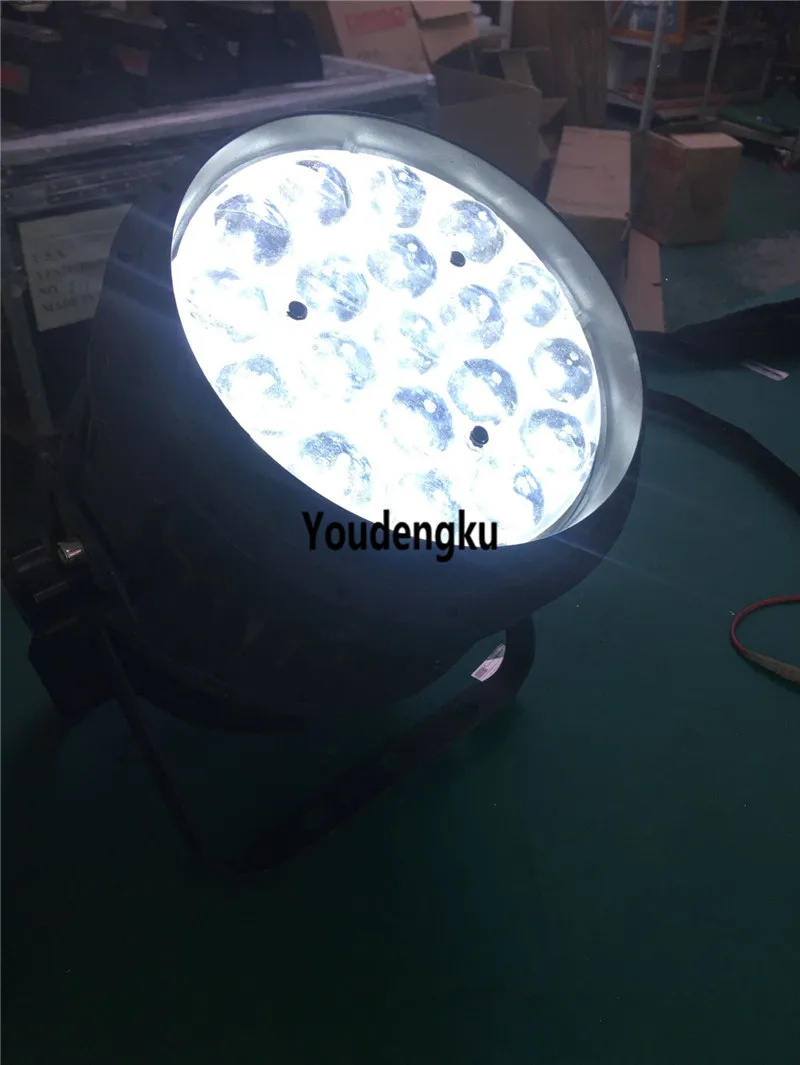 8pcs New outdoor par led zoom 19x10w 4in1 rgbw zoom par64 wateproof led par zoom ip65 dmx dj light