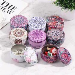 Drum-shaped Jewelry Candy Cookie Box Festive Party Supplies Rose Tea Pot Tin Box Small Fresh Home Garden Personality Jewelry Box