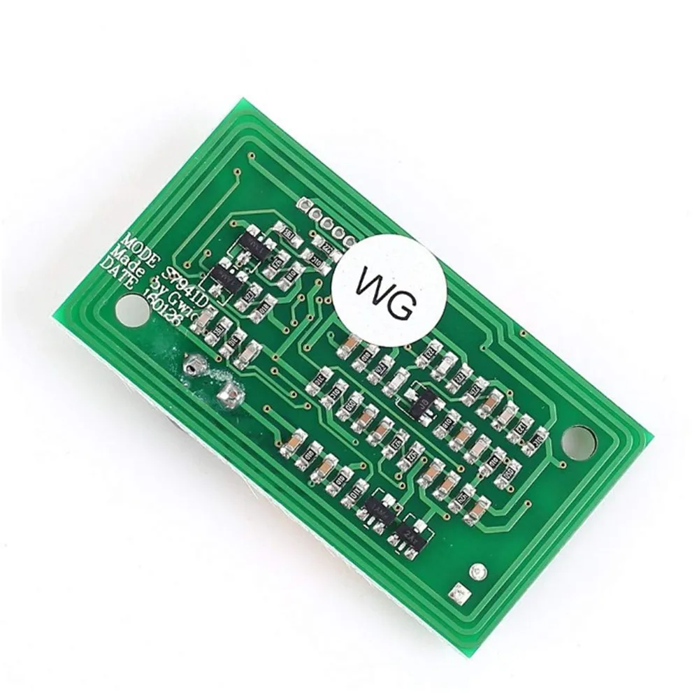 Taidacent Dual Frequency RFID Reader Module 125KHZ 13.56MHZ RFID Writer Reader PCB Board 12V MINI UART WG ID Card Reader Module