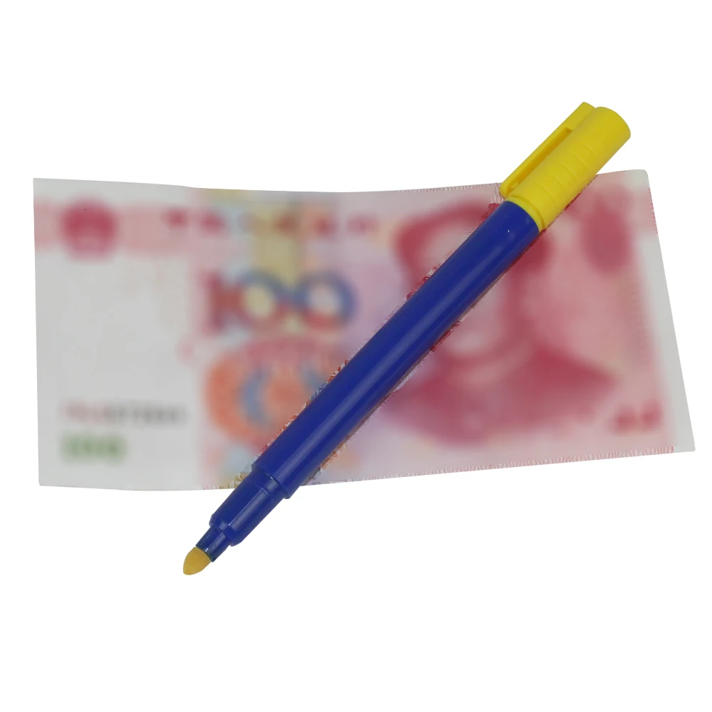 Fake Banknote Tester Pen Easy Operation Money Detector With  Special Formulated Ink
