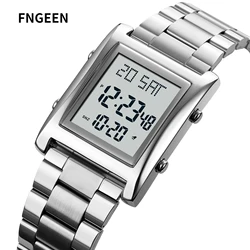 2023 neue Mode Herren Digitaluhren leuchtende wasserdichte männliche Uhr elektronische Armbanduhr relogio masculino montre homme Alarm